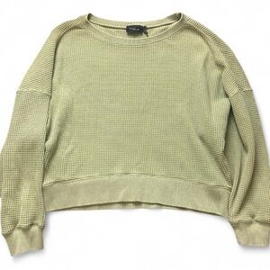 Urban Outfitters Out from Under Waffle Knit Long Sleeve Top